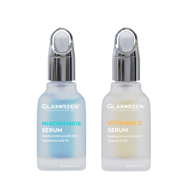 Niacinamide Glow On + Vitamin C Glow On - Serum