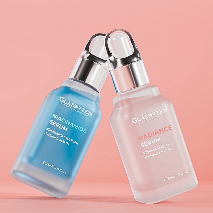 niacinamide serum, radiance serum, pore minimizing serum, brightening serum, oil control serum, glow booster, anti acne serum, blemish control serum, skin clarity serum, even tone serum, radiant skin serum, hydration serum